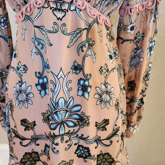 For Love & Lemons Saffron Mini Dress Size XS - Picture 4 of 10